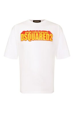 Dsquared2: Хлопковая футболка 