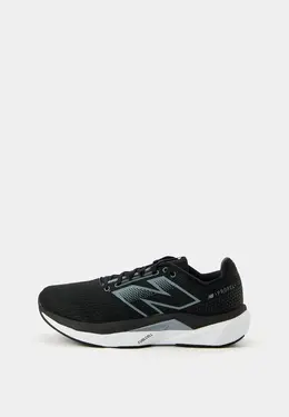 New Balance: Чёрные кроссовки 