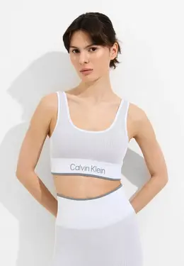 Calvin Klein Performance: Белый топ 