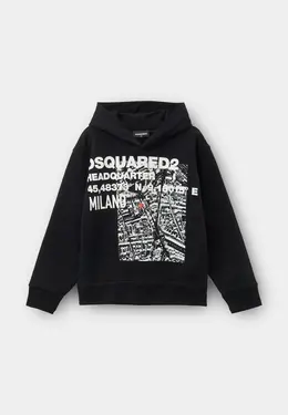 Dsquared2: Чёрная толстовка 