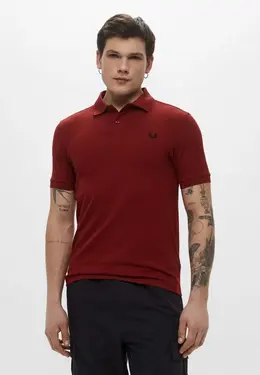 Fred Perry: Бордовое поло 