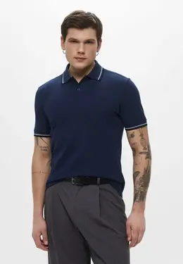 Fred Perry: Синее поло 