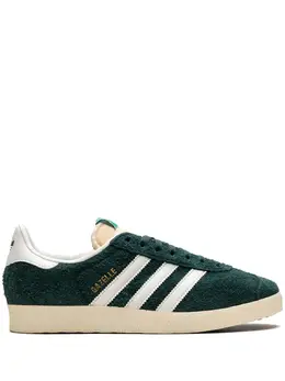 adidas: Зелёные кроссовки  Gazelle
