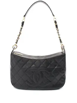 CHANEL Pre-Owned: Чёрная сумка 