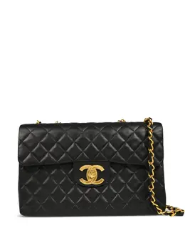 CHANEL Pre-Owned: Чёрная сумка 