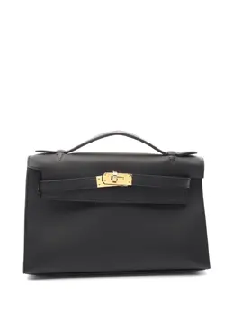 Hermès Pre-Owned: Чёрная сумка 
