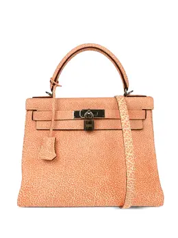Hermès Pre-Owned: Оранжевая сумка 