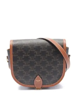 Céline Pre-Owned: Коричневая сумка 