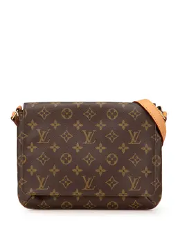 Louis Vuitton Pre-Owned: Коричневая сумка 