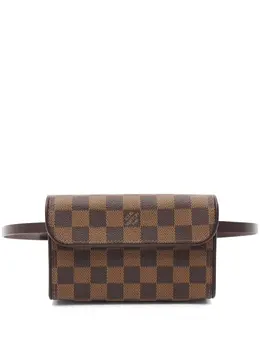 Louis Vuitton Pre-Owned: Коричневая сумка 