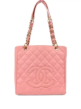 CHANEL Pre-Owned: Розовая сумка-шоппер 