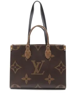 Louis Vuitton Pre-Owned: Коричневая сумка-шоппер 