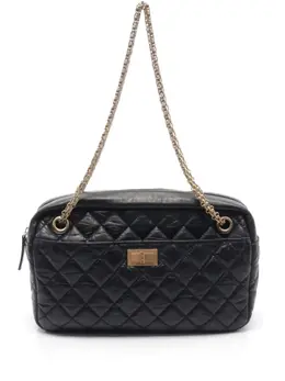CHANEL Pre-Owned: Чёрная сумка 