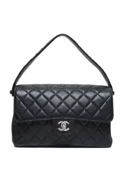 CHANEL Pre-Owned: Чёрная сумка 