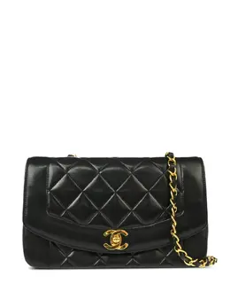 CHANEL Pre-Owned: Чёрная сумка 