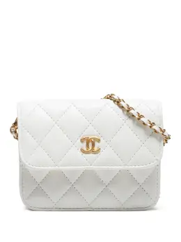 CHANEL Pre-Owned: Белая сумка 