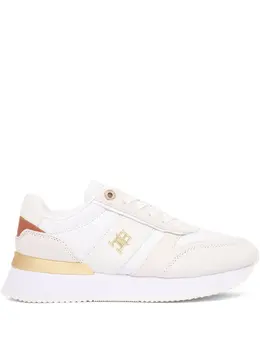 Tommy Hilfiger: Белые кроссовки 
