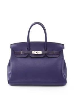 Hermès Pre-Owned: Фиолетовая сумка 