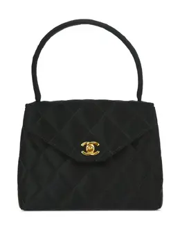 CHANEL Pre-Owned: Чёрная сумка 