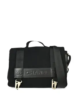 CHANEL Pre-Owned: Чёрная сумка 