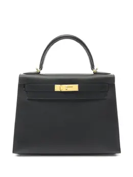 Hermès Pre-Owned: Чёрная сумка 