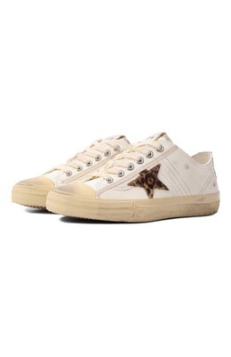 Golden Goose Deluxe Brand: Белые кеды  V-Star