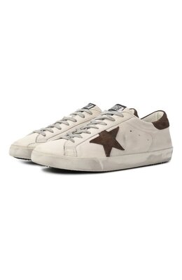 Golden Goose Deluxe Brand: Белые кеды  Super Star