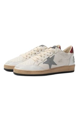 Golden Goose Deluxe Brand: Белые кеды  Ball Star