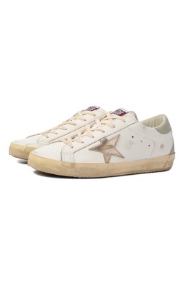 Golden Goose Deluxe Brand: Белые кеды  Super Star