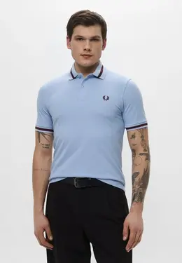 Fred Perry: Голубое поло 