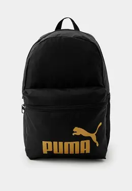 PUMA: Чёрный рюкзак 