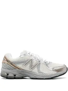 New Balance: Бежевые кроссовки 