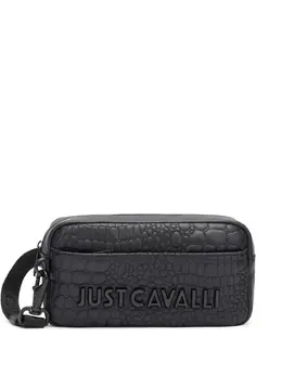 Roberto Cavalli: Чёрная сумка через плечо 
