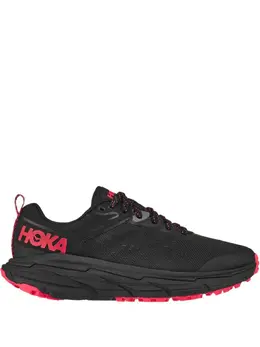 HOKA: Чёрные кроссовки 