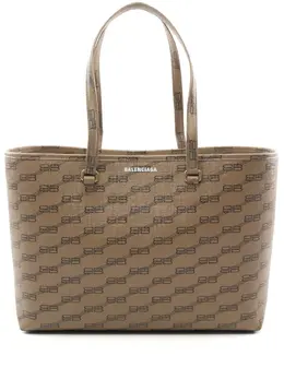 Balenciaga Pre-Owned: Бежевая сумка-шоппер 