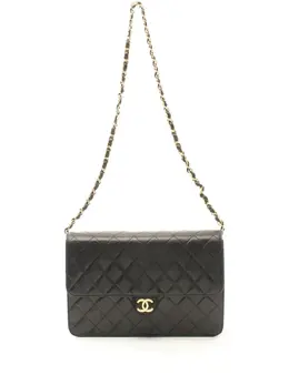 CHANEL Pre-Owned: Чёрная сумка 