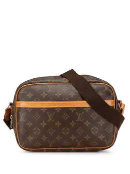 Louis Vuitton Pre-Owned: Коричневая сумка через плечо 