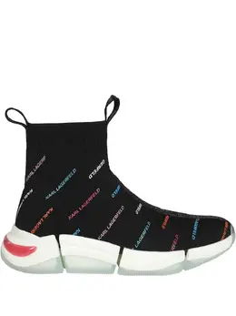 Karl Lagerfeld: Чёрные кроссовки 
