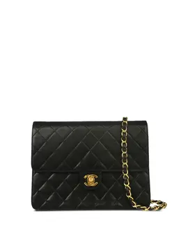 CHANEL Pre-Owned: Чёрная сумка 