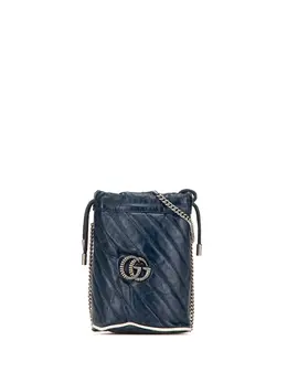 Gucci Pre-Owned: Голубая сумка 