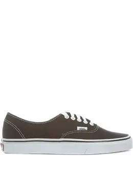 Vans: Чёрные кроссовки  Authentic