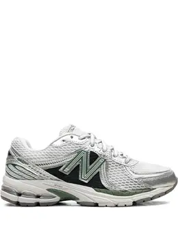 New Balance: Белые кроссовки 
