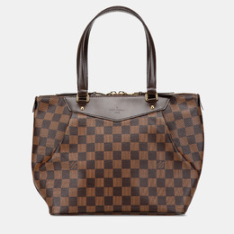 Louis Vuitton: Коричневая сумка 