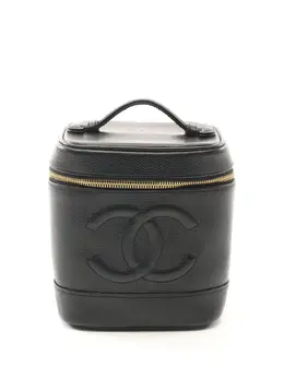 CHANEL Pre-Owned: Чёрная сумка 