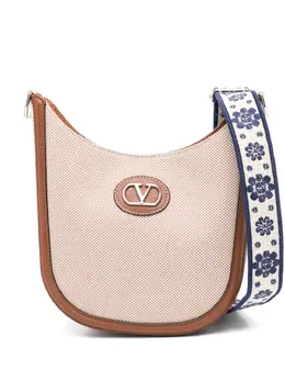 Valentino Garavani: Бежевая сумка 