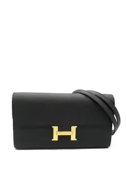 Hermès Pre-Owned: Чёрная сумка 