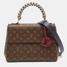 Louis Vuitton: Коричневая сумка 
