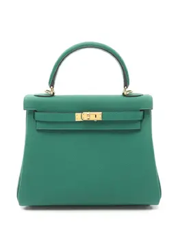 Hermès Pre-Owned: Зелёная сумка 