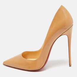 Christian Louboutin: Бежевые туфли  So Kate