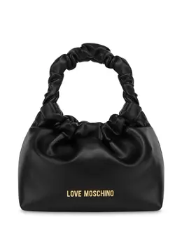 Love Moschino: Чёрная сумка-шоппер 
